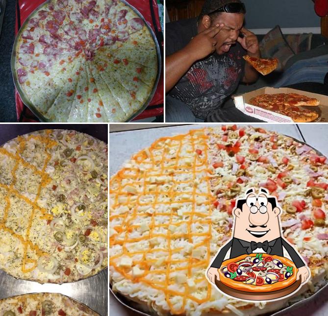 Escolha pizza no Jorge Pizza