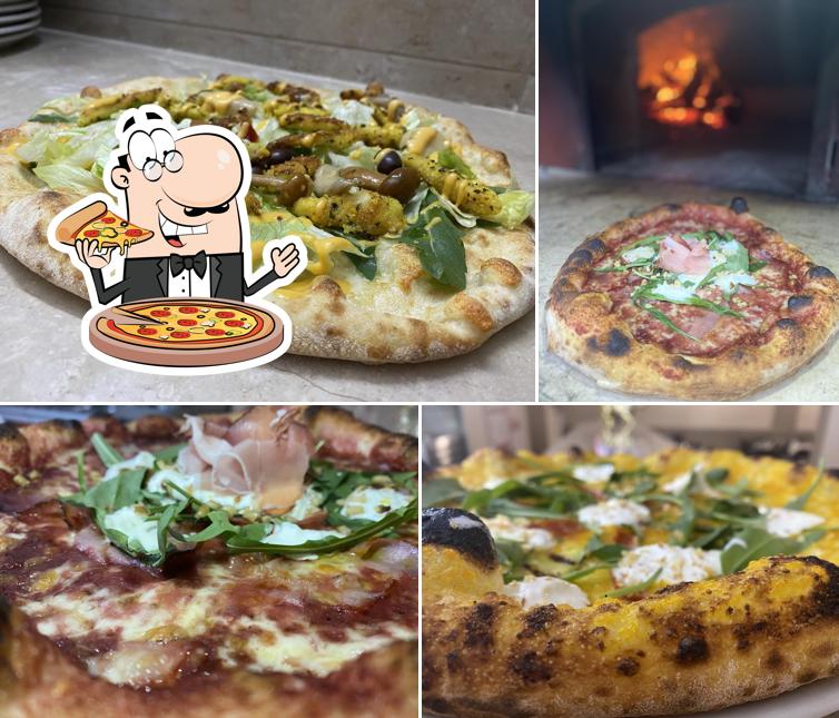 Scegli una pizza a Deluxe Pit Stop di Ciro Vestita