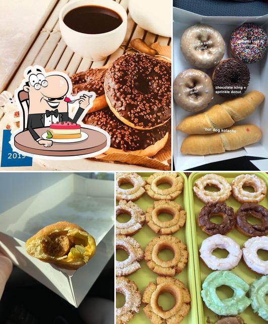 Vegan Donut & Gelato tiene numerosos postres