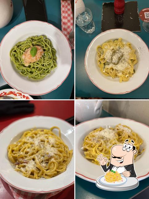 Spaghetti alla carbonara al Miscusi