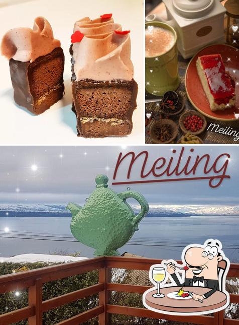 Comida en Meiling casa de té