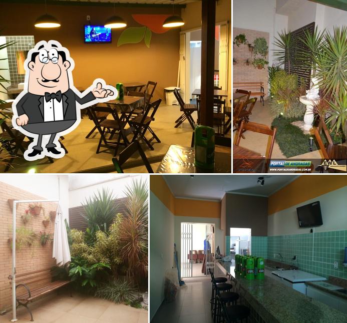 O interior do Casa do Suco