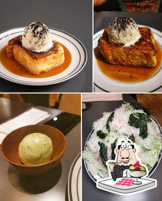 Kotori Restaurante serve uma seleção de pratos doces