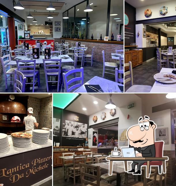 Dai un'occhiata agli interni di L'Antica Pizzeria da Michele