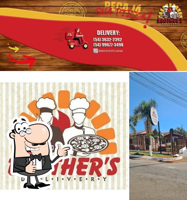 Look at the pic of Brother's pizza delivery