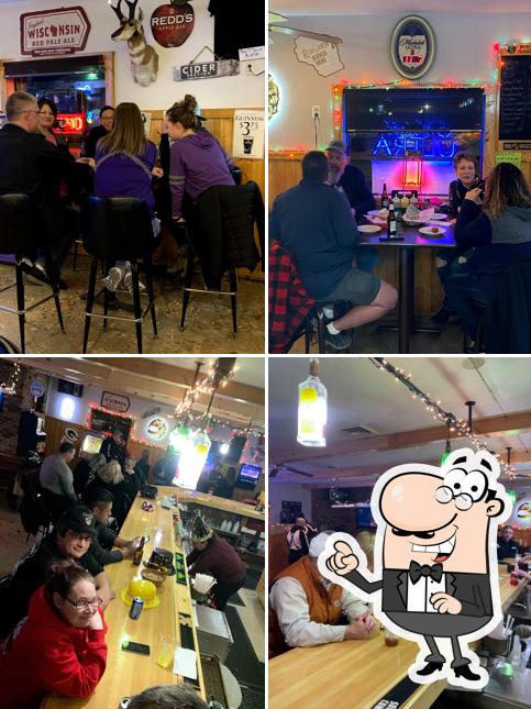 The interior of TUGS BAR & GRILL