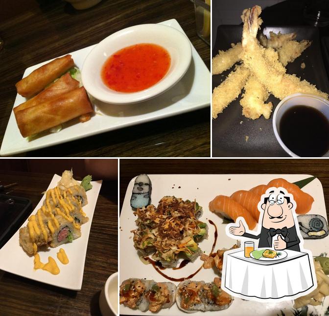 Platos en Genki Restaurant & Sushi Bar