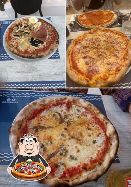 Scegli una pizza a Mare e focaccia