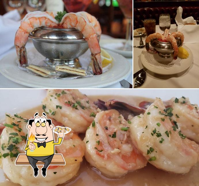 Order seafood at Monty's Steakhouse