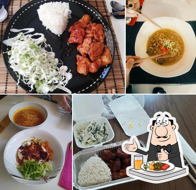 Food at Little Korea Restaurant