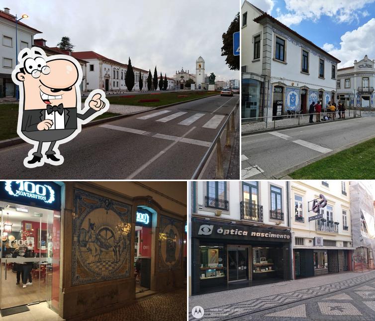 Check out how 100 Montaditos looks outside