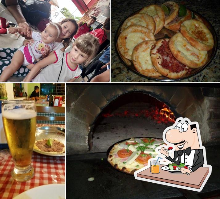 Еда в "Pizzaria e Esfiharia Tuba"