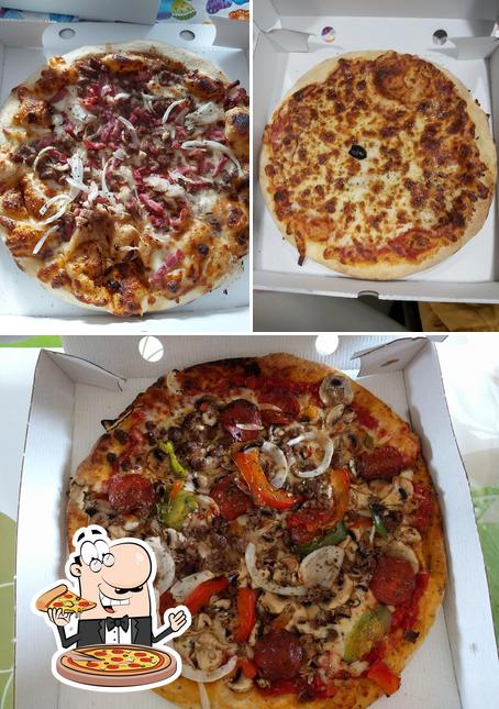 A Arrivo Pizza Gosselies, vous pouvez déguster des pizzas