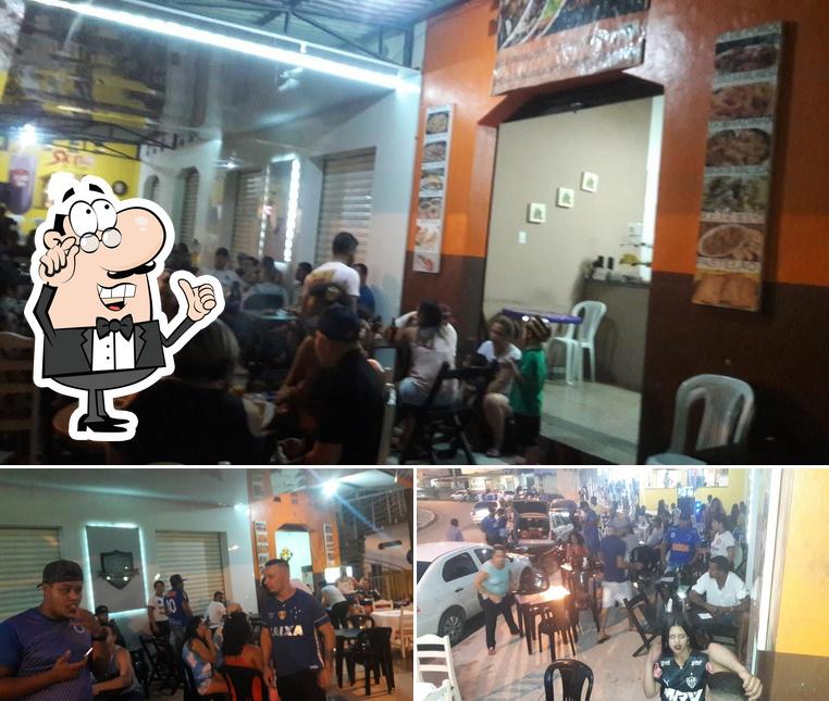 O interior do Espetinho do Ceará