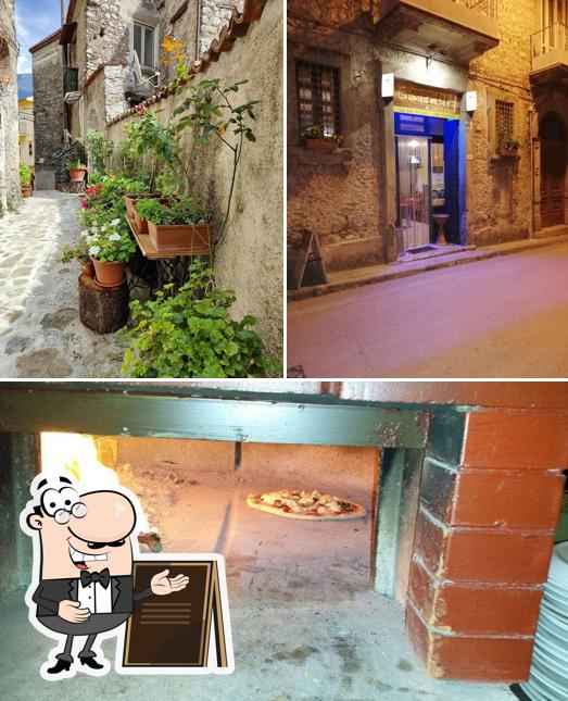 Dai un’occhiata alla immagine che mostra la esterno e interni di Osteria al Solito Posto