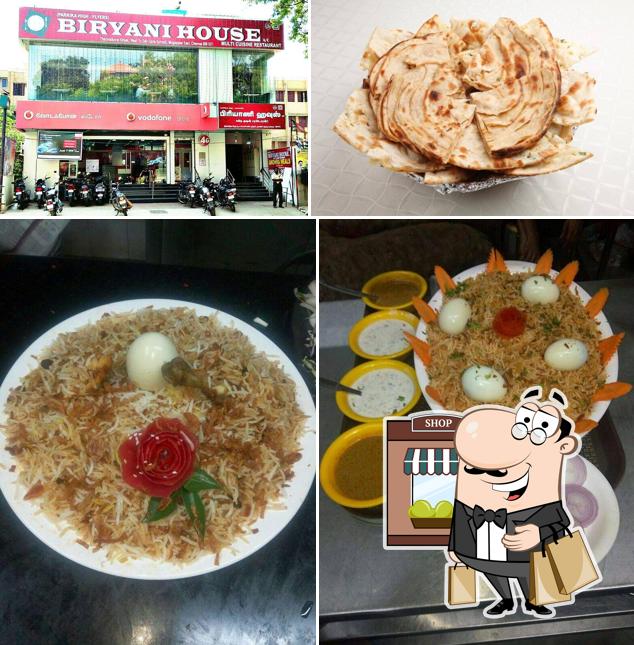 The exterior of Biryani House