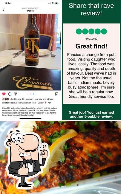 The Cinnamon Tree, 173 Kings Rd in Cardiff Restaurant menu and reviews