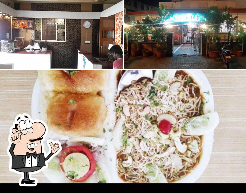 Gokul Veg is distinguished by interior and food