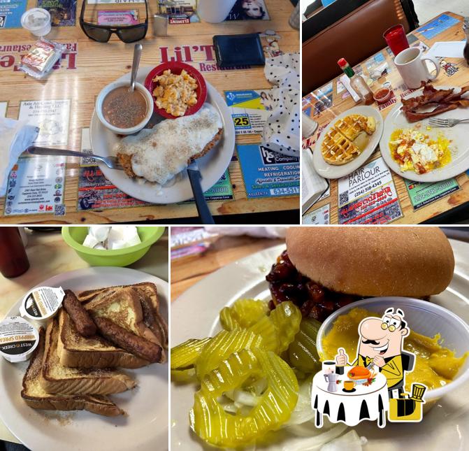 Meals at Lil-Tex Restaurant