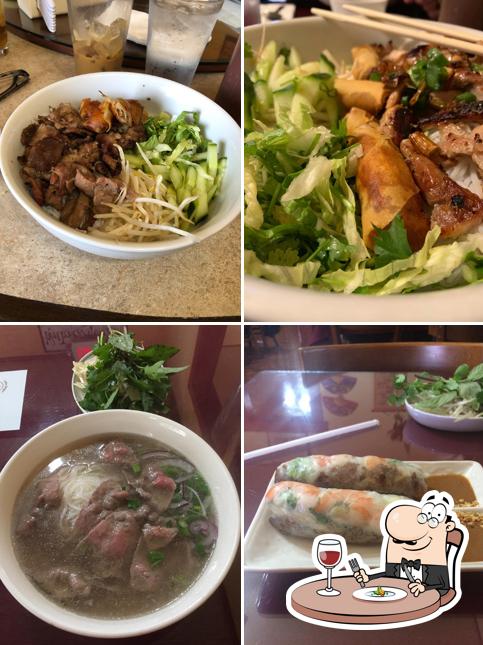 Food at Little Saigon Restaurant