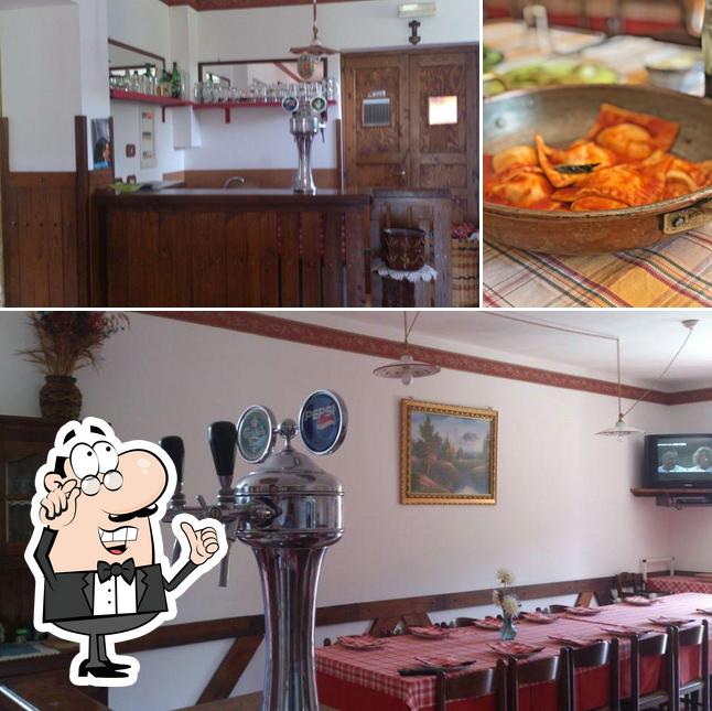Dai un’occhiata alla immagine che mostra la interni e cibo di Agriturismo Villa Balbi