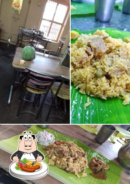 Food at Amma Briyani Restaurant