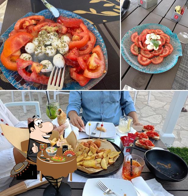 Cibo al Bellevue Lounge Bar - Il Giardino Di Scopello