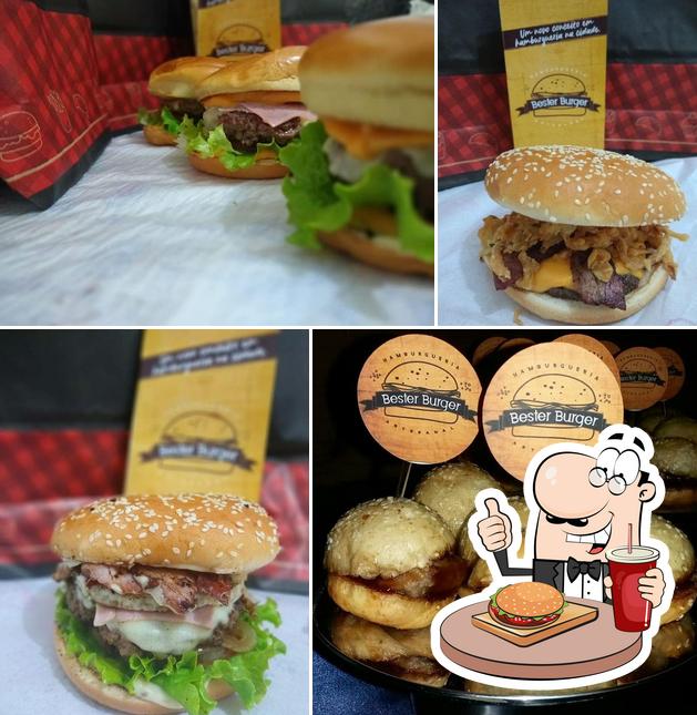 Peça um hambúrguer no Bester Burger