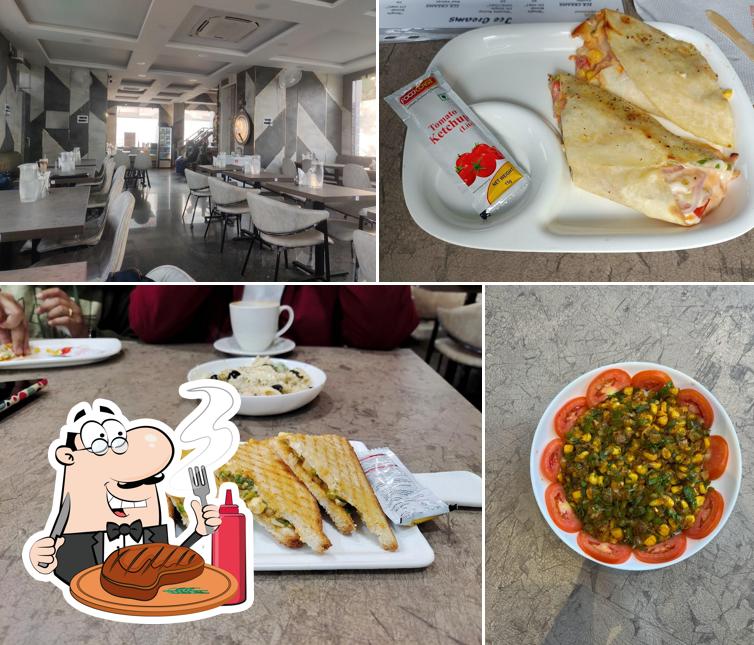 Try out meat meals at Tropical Cafe & Creamery