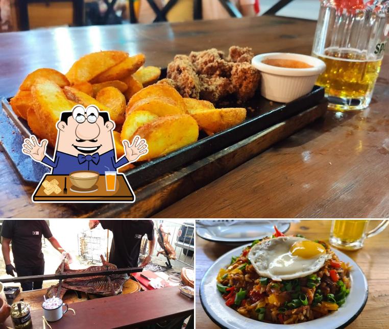 Comida em El Chancho Meireles