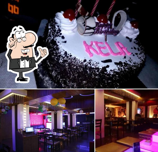 Among various things one can find interior and cake at vakaoO