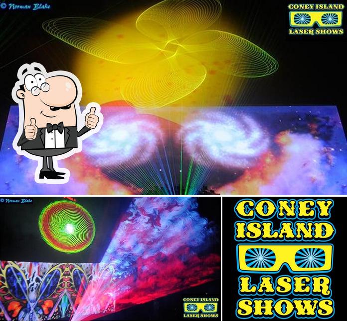 Coney Island Laser Light Shows in New York City Restaurant reviews