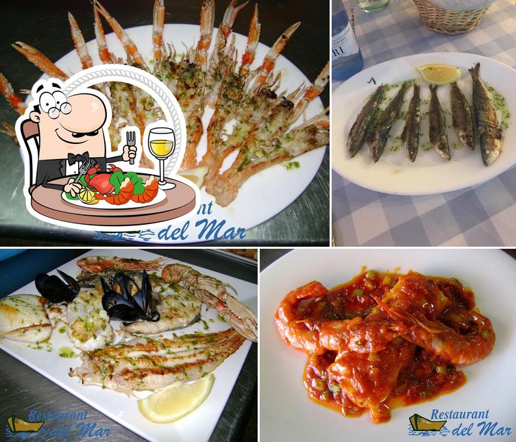 Отведайте блюда с морепродуктами в "Restaurant Del Mar"