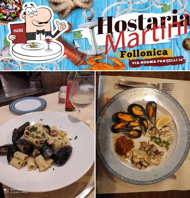 Food at Antica Hostaria Trattorie Martini