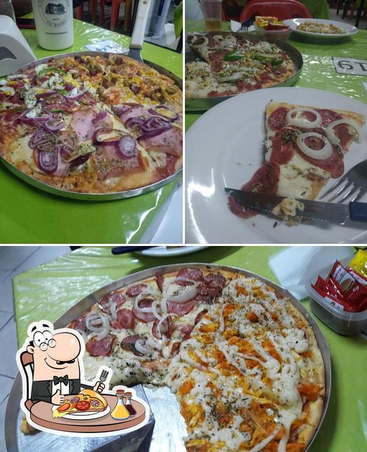 Consiga pizza no Churrascaria e Pizzaria do Galego