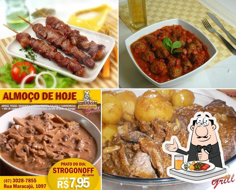 Comida em Na Brasa