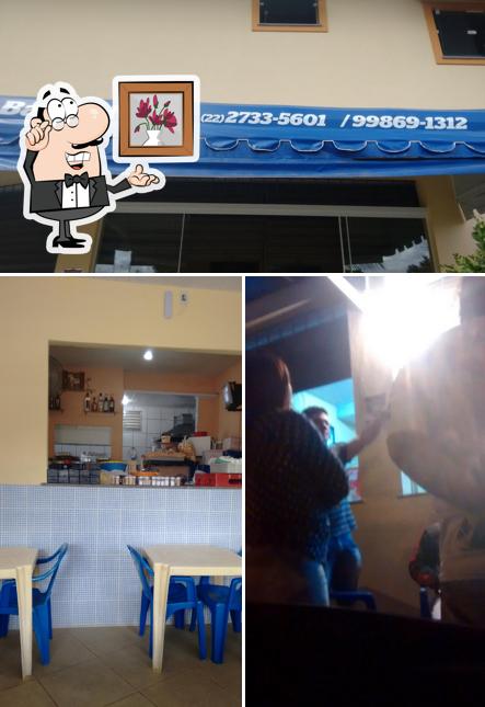 O interior do Bar da Néia
