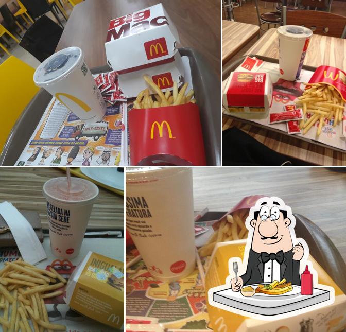 Prove batatas fritas no McDonald's