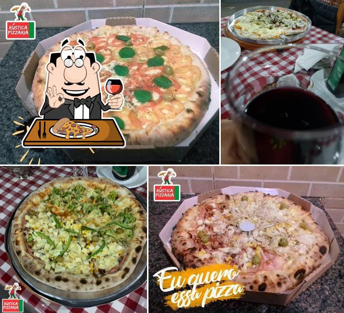 Consiga diversos tipos de pizza