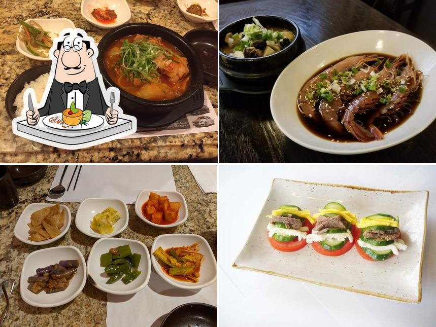 Spoon and chopstick in Palisades Park Restaurant menu and reviews