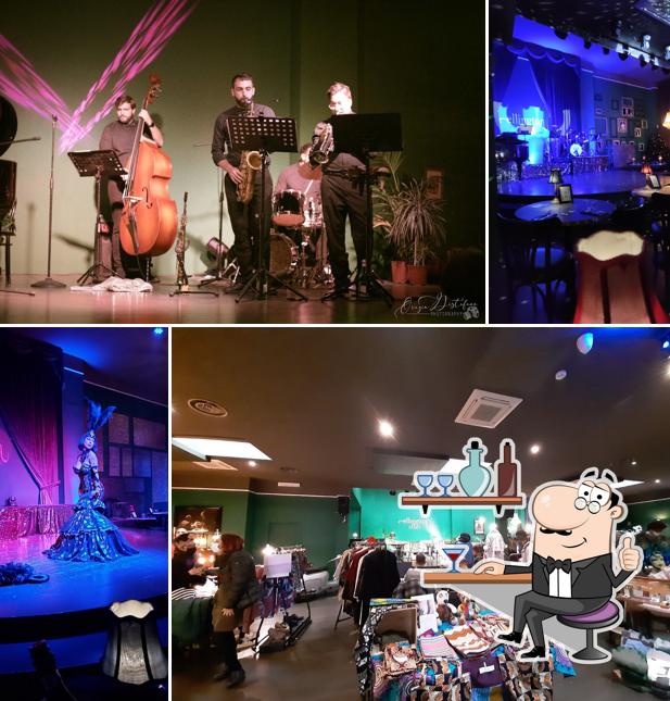 Gli interni di Ellington Club