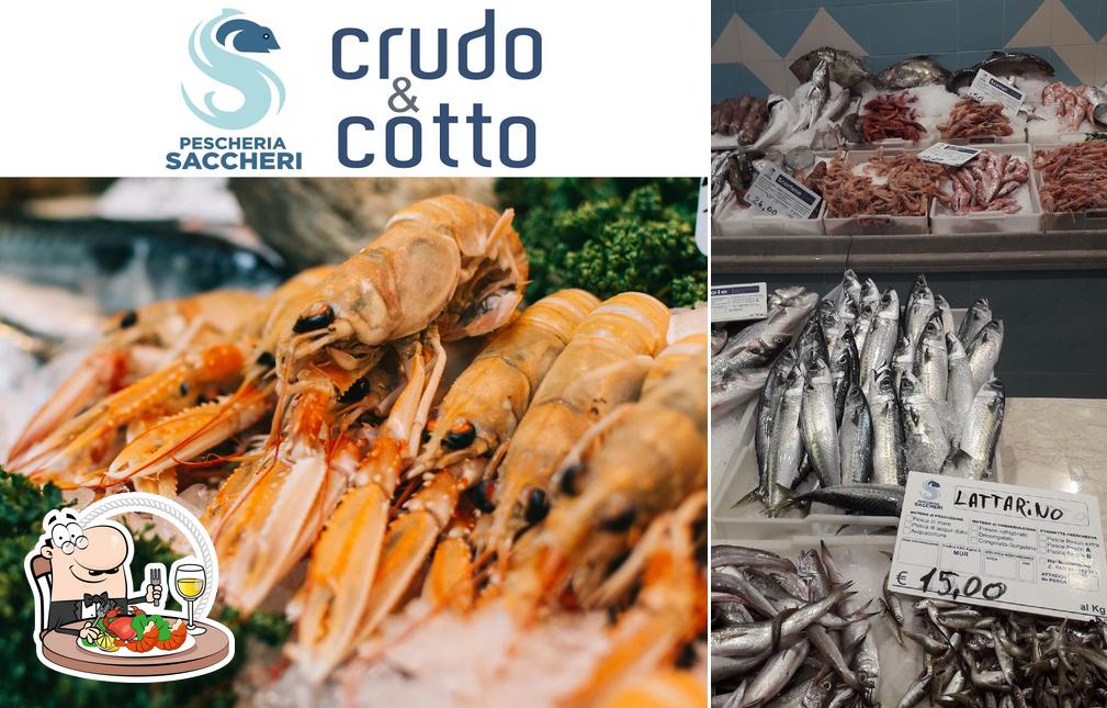 Prova la cucina di mare a Pescheria Saccheri Crudo & Cotto