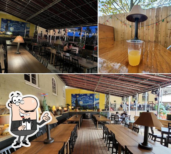 Wanderlust Beer Garden in Easton Restaurant menu and reviews