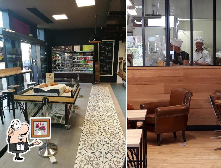 El interior de Bakery Louise Bretigny sur Orge