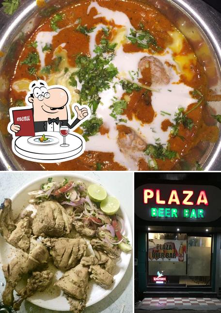 Food at Plaza Restaurant and bar