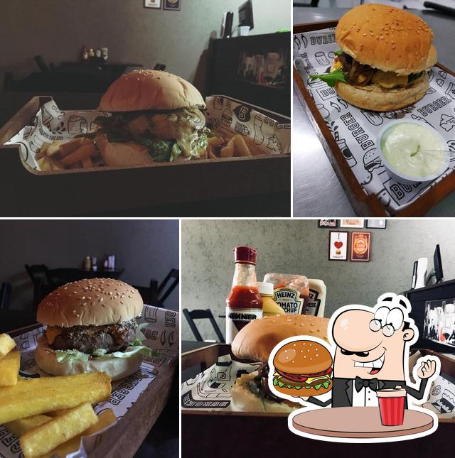 Consiga um hambúrguer no Oh Yes Burger