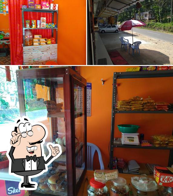 The interior of coffee stop