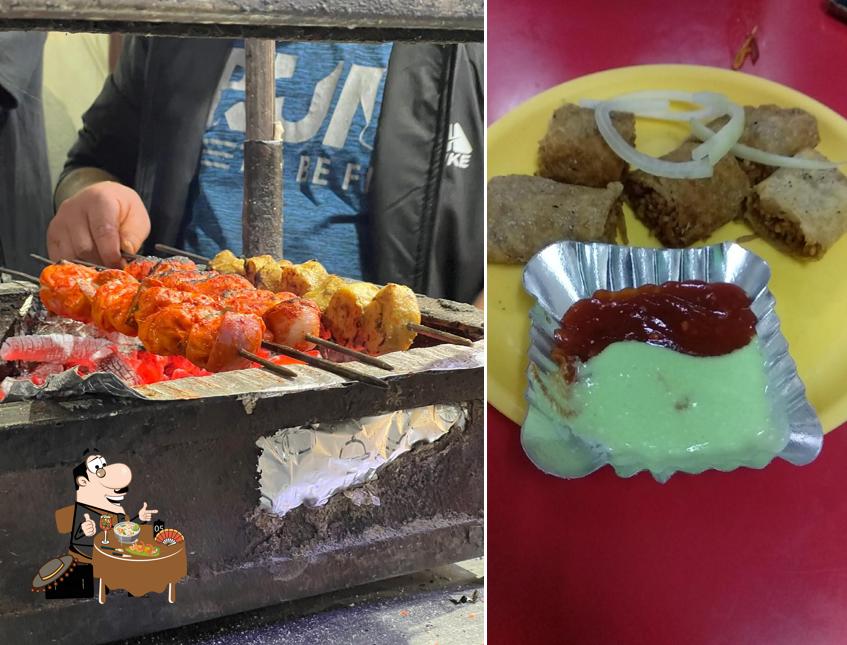 Meals at food corner