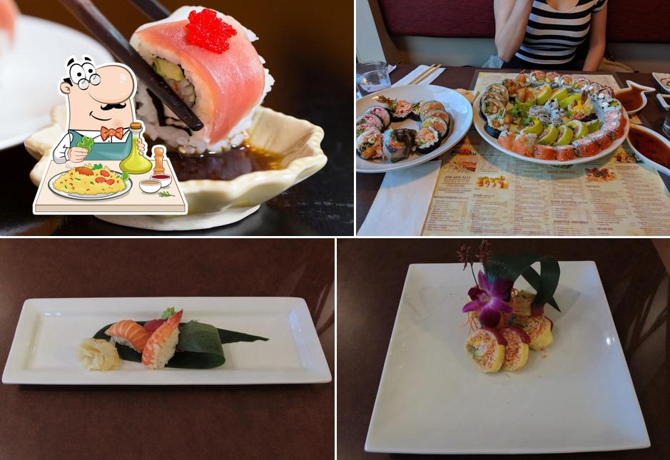 Platos en Sushi Enshoku