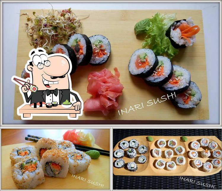 В "INARI Sushi Catering" вы можете заказать суши